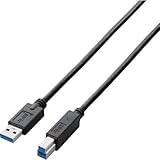 エレコム:エレコム USB3.0ケーブル(A-B) USB3-AB20BK/RS 型式:USB3-AB20BK/RS