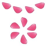 1バッグユニークな水族館フェイク小石グローストーンナイトロックス(ローズ)