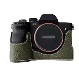 ASHONNEY for カメラケース S ONY ソニー A7M4 / A7IV / Al pha 7R V用 ケース カバーカメラケース カメラカバー カメラバッグ カメラホルダー、デジタルカメラ専用 PU レザー PUカバー 軽量持ち運びが簡単、便携·防振