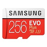 Samsung EVO Plus マイクロSDカード 256GB microSDXC UHS-I U3 100MB/s Full HD &
