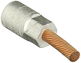 Panduit BPC400-X Code Conductor Bi-Metallic Pin Connector, Aluminum, 400 kcmil Aluminum Conductor Si
