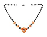 ComfyBaby Beads Follow Your Heart Silicone Teething Necklace BPA Free - Hearts of Orange by ComfyBab