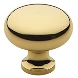 Classic 1-1/4 in. Polished Brass Round Cabinet Knob [並行輸入品]