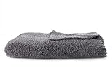 Saranoni Bamboni Blanket (Mini (15x20), Charcoal) by Saranoni