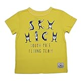 【SiShuNon/SKAPE】スカイハイ Tシャツ エスケープ スカイ ペンギン 半袖Tシャツ 100 6 イエロー