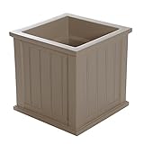 Mayne 4838-C Cape Cod Patio Planter 20x20 Clay