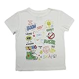 【SiShuNon/SKAPE】落書きTシャツ エスケープ 落書き 半袖Tシャツ 120 1 ホワイト