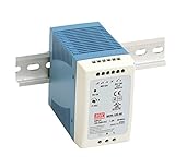 MEAN WELL オリジナル MDR-100-24 24V 4A meanwell MDR-100 24V 90W 単一出力 軌道式工業用 電源