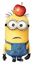 6インチジェリーDespicable Me 2 Minion取り外し可能な壁デカールステッカーアートホーム子供部屋decor- 2 3 / 4インチ幅by 5 3 / 4インチTall