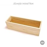 木箱 SS 杉天然木ウッドボックス 収納ボックス ケース ワイン木箱　W11 什器/ディスプレイ/無垢材/木製BOX