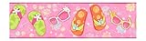York Wallcoverings CK7666BSMP Candice Olson Kids Shades & Shoes Wallpaper Memo Sample, 8-Inch x 10-I