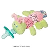 Mary Meyer Wubbanub Cutsie Caterpillar Plush Pacifier Soothie Holder by Mary Meyer