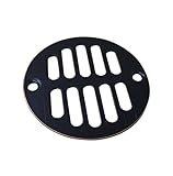 Designers Impressions 651729 Oil Rubbed Bronze screw-inシャワーDrain Strainer – 3 – 3 / 8 "直径