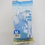 ウレタン背抜き手袋3双組12袋(36双) Mサイズ PUFITGROVE 水色（ブルー） PUコート手袋