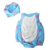 Disney ディズニーベビー服 モンスターズインク/サリー なりきり 新生児ロンパース 60-70cm