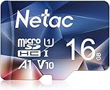 Netac microsd カード 16GB microSDXC UHS-I 読取り最大90MB/s 600X U1 C10 フルHD ビデ