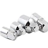 Cenda アダプター ソケット 多種サイズ ビットソケット レンチ 差込角 9.53mm 6.35mm 12.7mm 19mm (3/8 1/4 1/2 3/4インチ) 1/4インチ?3/8インチ