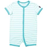 Polarn O Pyret Signature Stripe PJ Ecoロンパース(新生児) カラー: ブルー