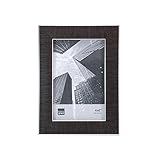 Kiera Grace Piper画像フレーム、7インチ、5、ブラックAshwood Finish withシルバートリム 4 by 6 Inch ブラック PH44009-9