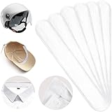 ZRGR 40枚セット 襟汚れ防止テープ 帽子 汗取りテープ 帽子汚れ防止テープ 帽子 汗止め キャップライナー 帽子 メイク 汚れ防止 キャップ 汚れ防止テープ 汗吸収シートで襟汚れ 帽子汚れを防ぐ 襟汚れ 汗吸収 汗ジミ防止 エリ/ソデ汚れ/皮脂汚れ対策 夏で日中清々しい対策