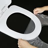 シンディ・& Will 60個使い捨てポータブル旅行Essentialsプラスチック抗菌クリーントイレシートカバー