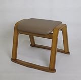 木製　スツール　スタッキングチェアー　曲木　オットマン　lh-6203 br