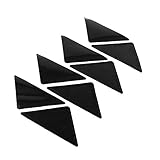 Kicode ブラック 自己接着ラグ カーペットグリッパー 再利用可能な洗濯可能な滑り止め