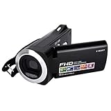 E-SELECT フルハイビジョン 乾電池式 デジタル ビデオカメラ ES-HDV5MBK