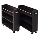 押入れ収納シリーズ『クローゼットラック2個組(SGT-0091)』【JKP】ダークブラウン(#9899592)サイズ(1個)：幅61×奥行19×高65.5cm