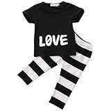 幼児用ベビー男の子夏半袖Tシャツトップス+パンツ2個Clothesセット服装 US サイズ: 70 (6-9Months)