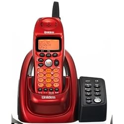 Uniden デジタルコードレス留守番電話 メタリックレッド UCT-002(R)