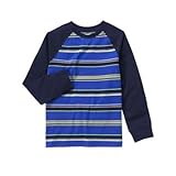 ジンボリー GYMBOREE/ ストライプラグランティ トゥルーブルーストライプ トップス長袖Tシャツ 8歳【並行輸入】