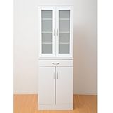 鏡面食器棚 光沢のある美しい鏡面仕上げのキッチン収納