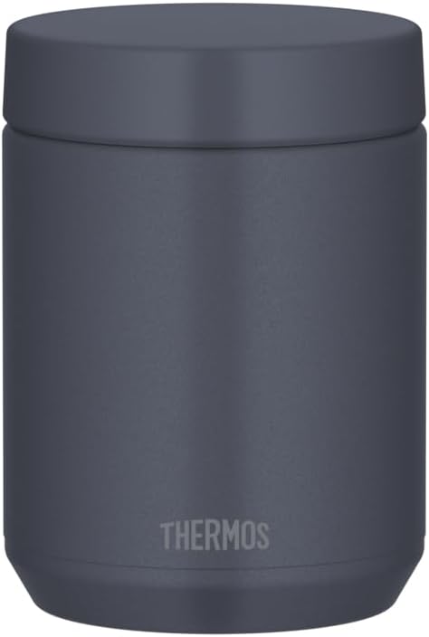 【食洗機対応モデル】 サーモス 真空断熱スープジャー 500ml ネイビーブラック 保温保冷 スタンダードモデル JED-501 NVBK