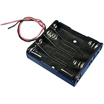 Amazon | 単四 4本 電池ボックス 約52.5×約23.9×約23.9mm コード