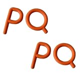 Chewy Tubes P & Q Teether, Set of 2 by Chewy Tubes