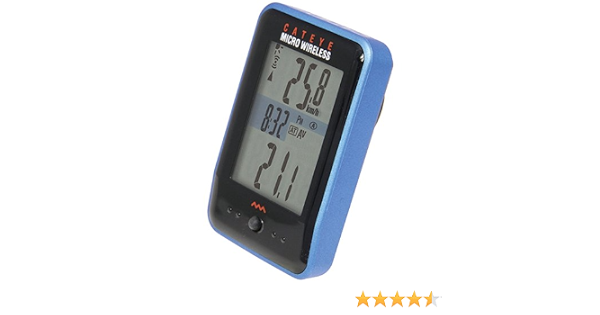 Amazon キャットアイ Cat Eye マイクロワイヤレス Cc Mc200w 限定色 ブラック ブルー キャットアイ Cat Eye サイクルコンピューター Gps