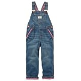 オシュコシュ OSHKOSH/ コンフェッティラインドデニムオーバーオール カラー ボトムスデニム 5歳【並行輸入】