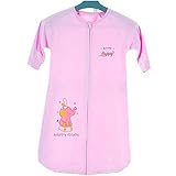 Gemini Fairy Cotton Baby Sleepsack Infant Wearable Blanket (M, pink) by Gemini Fairy