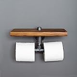 HAIZHEN ホースタオルラックバスルームシェルフトイレットペーパーラックトイレ棚15 * 30CM（H * W）