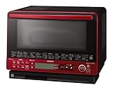 日立 ボイラー式過熱水蒸気 オーブンレンジ ヘルシーシェフ 大容量31L トリプル重量センサー MRO-VS8 R レッド