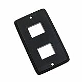 真鍮(しんちゅう)製 Switch Plate D ブラック SP120BK