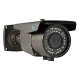 LineMak IR Bullet camera, 1/3" Panasonic CCD Sensor, 800TVL, 2.8-12mm varifocal lens, 42 LEDs, 131ft