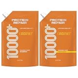 【LPPタンパク質ヘアケア】プロテインシャンプー プロテインリペア 10000+ シャンプー＆トリートメント 400ml 詰め替えセット フローラルムスクの香り | ヘアケア 保湿 香り ダメージ髪 栄養 乾燥 ホームケア コラーゲン リンス トリートメント ヘアパック リフィル