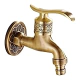 真鍮のアンティークの蛇口洗濯機の蛇口の壁の蛇口キッチン/庭/トイレ
