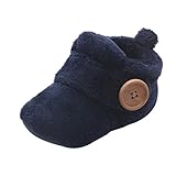 Tonsee ベビーシューズ 子供 ブーツ 男の子 女の子 防寒対策 赤ちゃん シューズ キッズブーツ ファーストシューズ 幼児シューズ 歩行練習 出産お祝い 11CM-13CM (12CM, ブルー