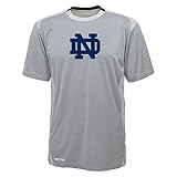 NCAA Notre Dame Fighting Irish半袖パフォーマンスTee XL グレイ