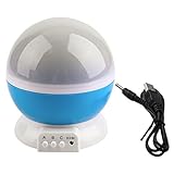 (ステキ　ライフ）Suteki Life お部屋を星空に早変わり♪ホームプラネタリウム♪お子様も喜ぶ 360度回転 プロジェクターランプ 美しいスポット星空ライ ト プレゼント　誕生日 雰囲気作り (