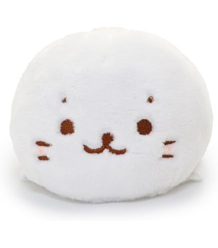 Amazon.co.jp: しろたん ふわもち ちびマスコット 16cm ミニ