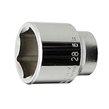 FLAG(フラッグ) 1/2(12.7mm) スタンダードソケット 28mm 永久保証 STRAIGHT/10-3528